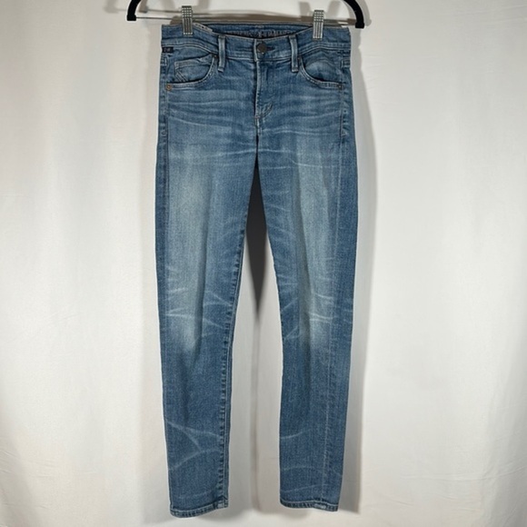 Citizens of Humanity Avedon Ankle Blue Skinny Jeans - Picture 1 of 12